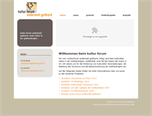 Tablet Screenshot of gotthardkultur.ch